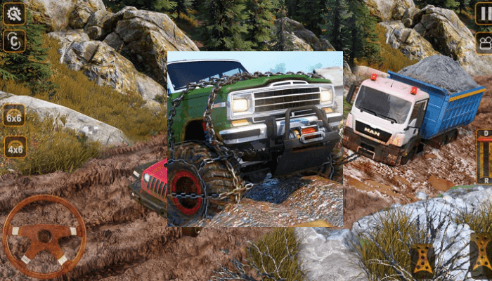 4Wheel Mountain Simulation Driving Game Oyunmod