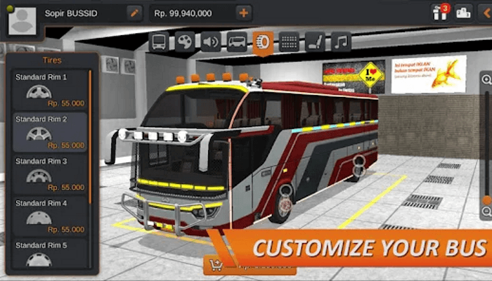 Bus Simulator Indonesia 2023 3D Tools In Game Production Oyunmod